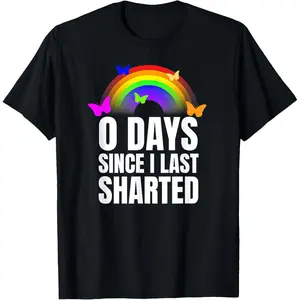 Sharted Joke Sharting Pants Shart Funny Embarrassing Airport T-Shirt