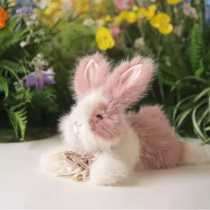 Dora Rabbit Plush Toy, Sitting/lying Position, Cuddly Stuffed Animal, Perfect Gift for Birthday, Valentine's Day, Mother's Day, Day