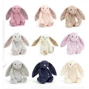 Bunny Jellycat Adorable Plush, Ultra Soft Stuffed Rabbit, Fluffy Bunny Doll, Cuddle Companion, Baby Shower Gift, Girlfriend Present, Cozy Nursery Decoration