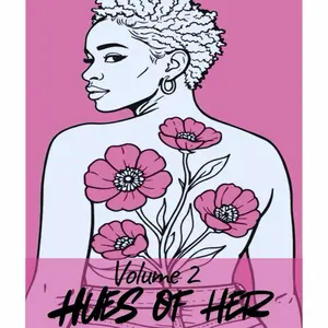 Hues of Her Volume 2 Adult Relaxation Coloring Book