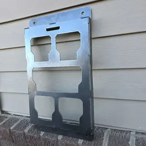 Milwaukee style Compact Packout Wall Mount 14-gauge Steel Storage Solution for Tools and Accessories