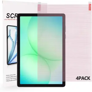 4-Pack Cut to Fit Screen Protector [295mmx210mm]  Plastic Trimmable Screen Protector Sheets, Anti-scratch Cuttable  Protective Film for Phone, GPS,  Watch, Tablet, Camera