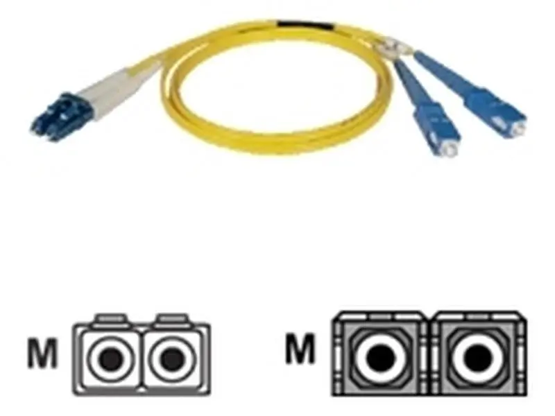 Tripp Lite Fiber Optic Patch Cable - Duplex 8.3/125 Singlemode, Model N366-05M