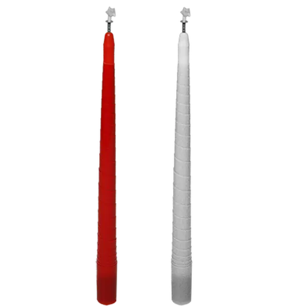 Color Changing and Vanishing Candles (Red to White) - Trick