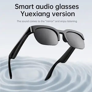 Smart Bluetooth-compatible Audio Sunglasses Earbuds, Outdoor Wearable Music & Call, Smart Voice Assistant, 5h Talk Time, 30h Standby, Unisex Design, Wireless Audio Glasses