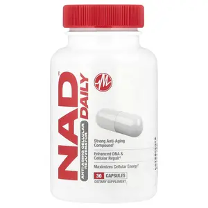 Metabolic Nutrition NAD DAILY™ , Anti-Aging Cellular Rejuvenator, 30 Capsules