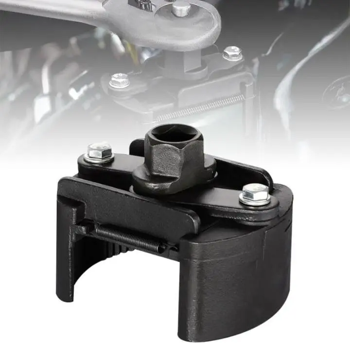 Adjustable Oil Filter Wrench New Update Oil Filter Removal Tool, Universal Oil Filter Removal Tool Fit For Small Medium-Sized Spin-On Filter