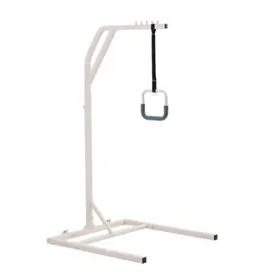 Trapeze Bar For Bed Mobility, Height Adjustable, Free Standing Transfer Aid, Home Medical Care Equipment, Durable Steel Frame, Easy Assembly, Non Slip Grips, Suitable For Geriatric Patients And Disability Assistance