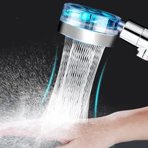 Turbocharged Filter Shower Head, High Pressure Showerhead, Handheld Shower Head with Adjustable Water Pressure, Water Saving Shower Head, Bathroom Shower Equipment