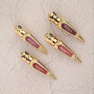 Messina Glam The Villain Era Lipgloss - Vegan & Cruelty-Free with Kubotan Style Self Defense Tool - Flawless Makeup Glossy Lipstick Compact Cosmetic