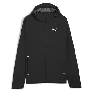 PUMA Mens Run Ultraweave Raincell Jacket Athletic Outerwear Casual - Black
