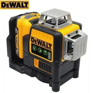 DEWALT DW089LG 12V Cordless Green Laser Level 12 Lines 360° Coverage Li-ion Battery Powered for DIY Professionals Outdoor Tool