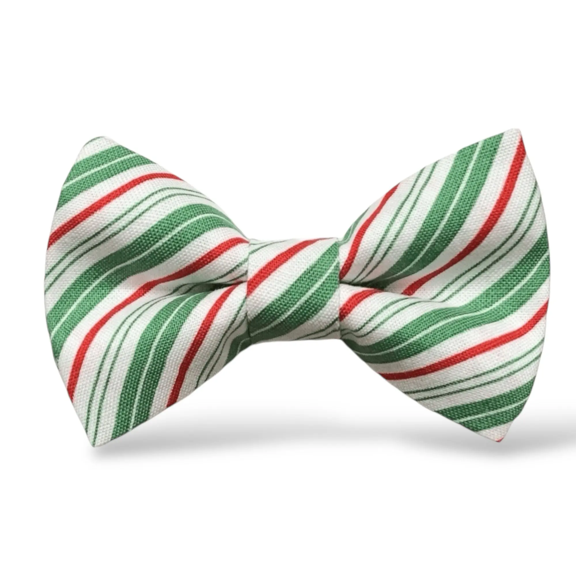 Wintergreen Candy Cane Christmas Bow Tie