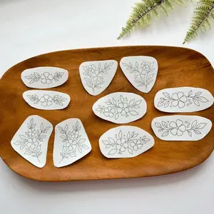 Chuck's Flowers Stick and Stitch Embroidery Patterns for Canvas Shoes + video tutorial