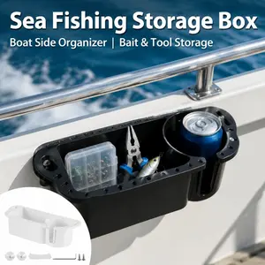 Multifunctional Sea Fishing Tackle Storage Box Yacht Bait Gear Tool Organizer Case