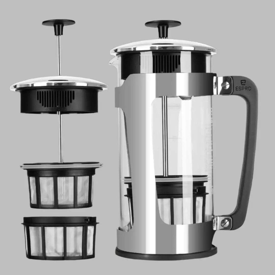Espro P5 French Press Coffee Maker, 18oz & 32oz
