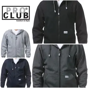 Pro Club Heavyweight Full Zip Fleece Hoodie/PROCLUB