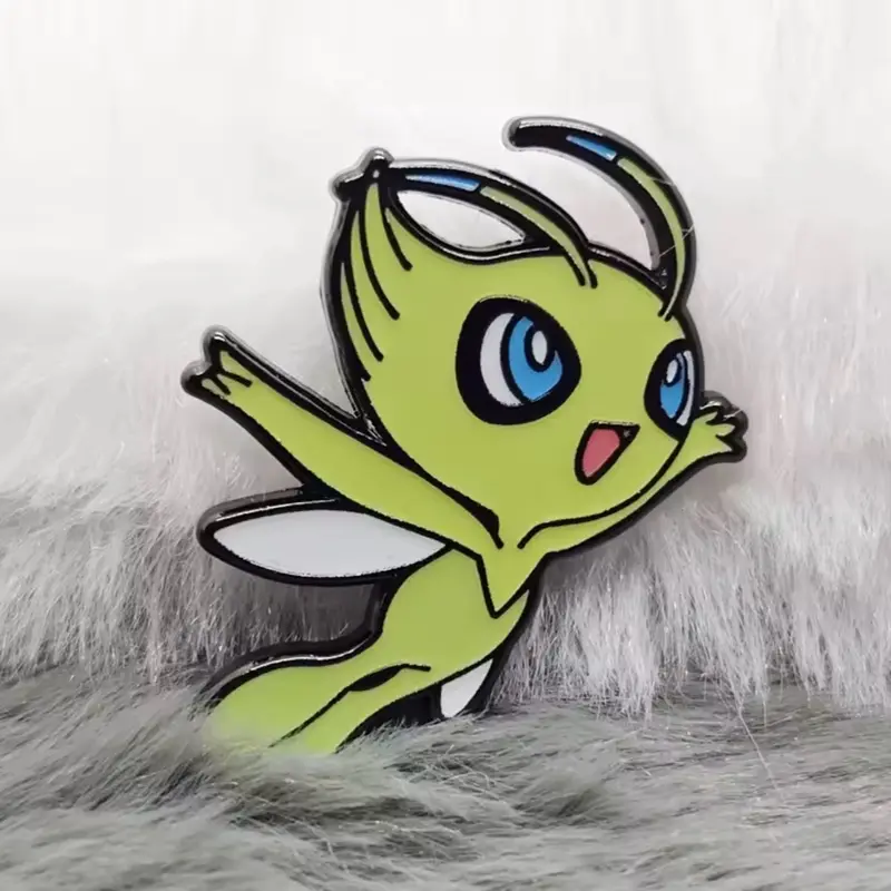 Celebi Pokemon Enamel Pin