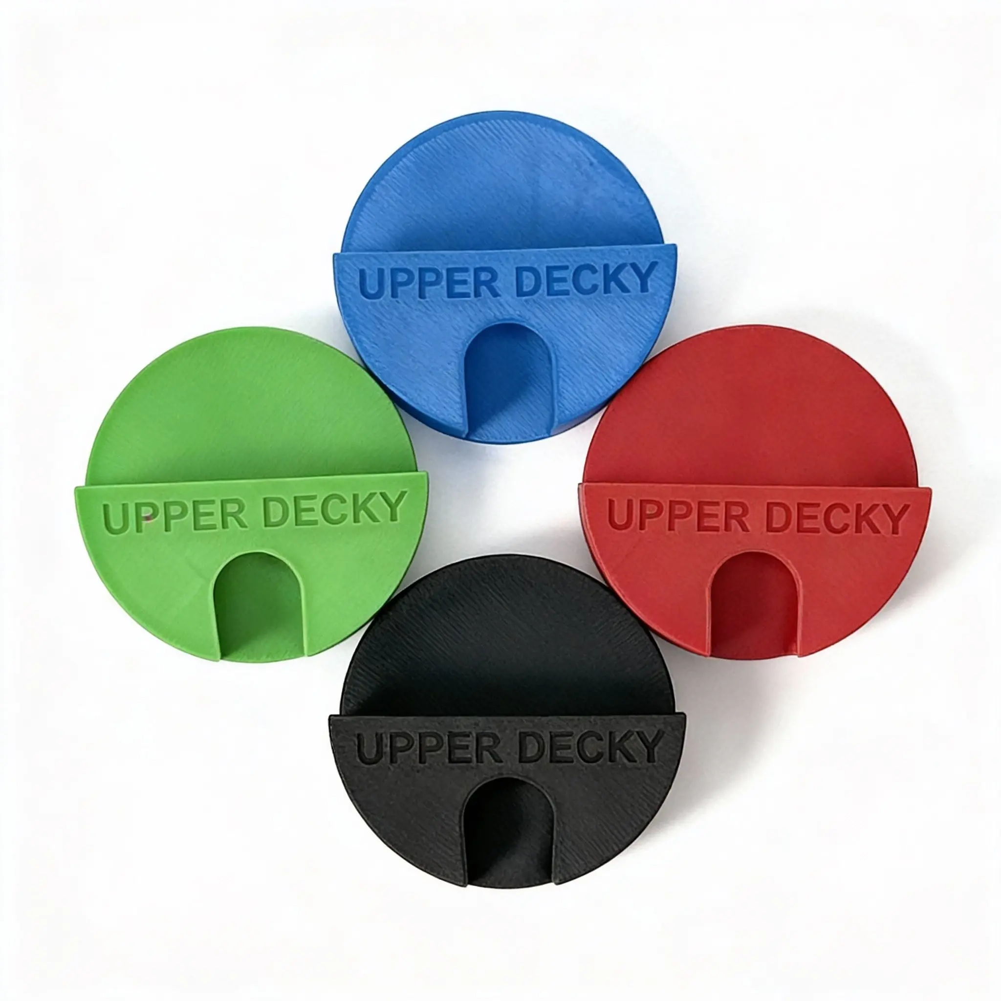 Black, red, blue, green