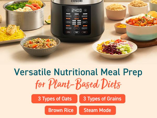 COSORI 18-in-1 Rice Cooker 5-Qt with Nonstick Pot, Fuzzy Logic, 24H Keep Warm, 50 Recipes & Nutrilens R001S AI Scan Smart Nutrition Kitchen Scale with Bluetooth, Type-C Charging, Accurate Nutritional Analysis COSORI 18-in-1 Rice Cooker 5-Qt with Nonstick Pot, Fuzzy Logic, 24H Keep Warm, 50 Recipes & Nutrilens R001S AI Scan Smart Nutrition Kitchen Scale with Bluetooth, Type-C Charging, Accurate Nutritional Analysis