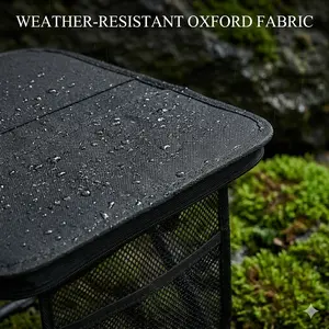 Heavy Duty Portable Folding Stool, Supports Up to 300 lbs, Sturdy Mini Camping Chair for Adults, Ultralight Collapsible Fishing Seat, Compact Outdoor Bench for Gardening & BBQ