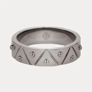 Feel Serenity Ring - Gunmetal