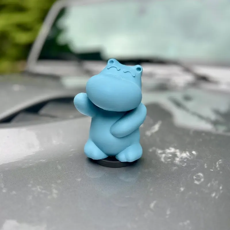 Big Magnet Hippo - The Exterior Hippo, High Quality Magnetic Material