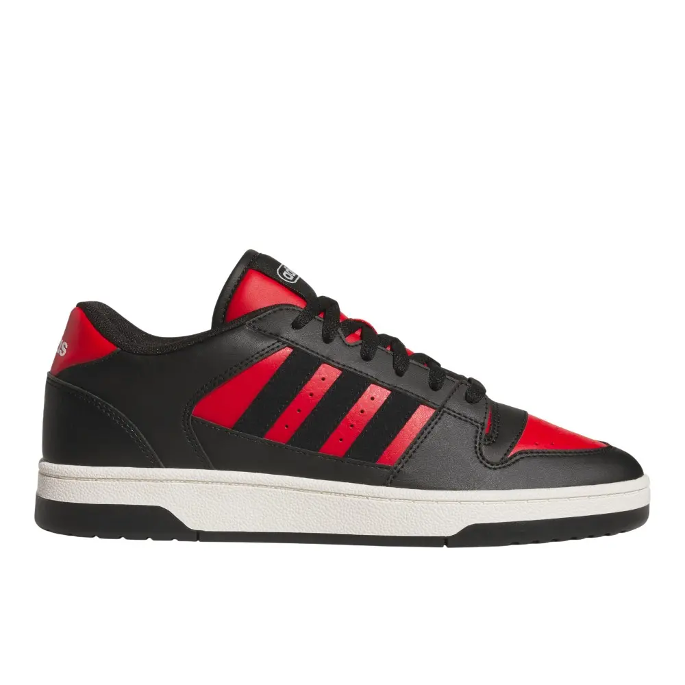 adidas Mens Break Start Lace Up Sneakers Shoes Casual - Red