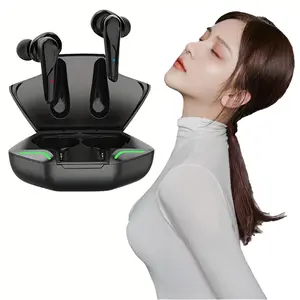 2024 Wireless Bluetooth Headphones, Stereo Earbuds with Microphone, Sports Noise Canceling Audio Headphones for Gaming and Sports