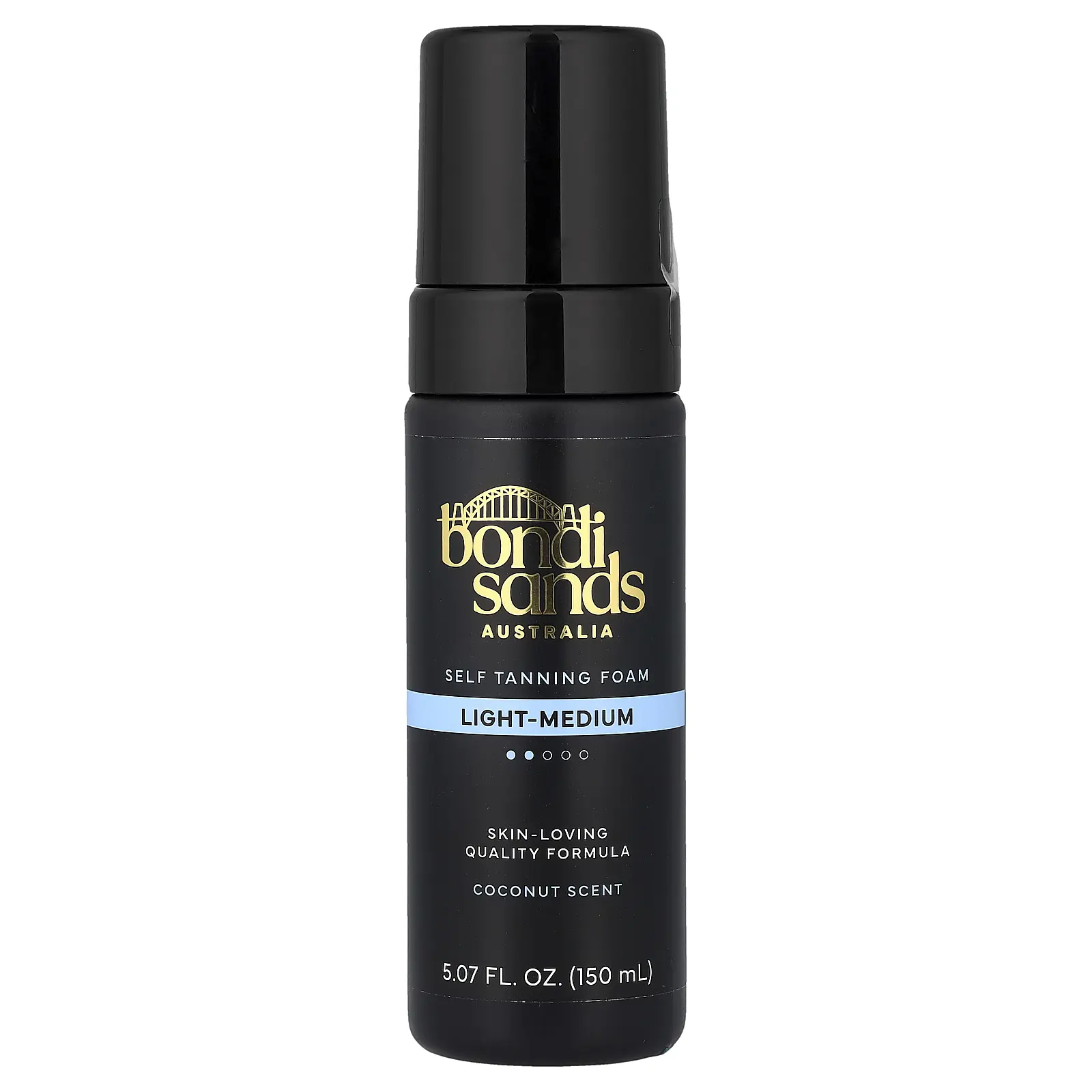 Bondi Sands Australia Self Tanning Foam, Light-Medium, Coconut, 5.07 fl oz (150 ml)