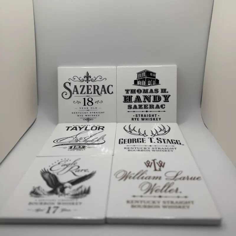 Buffalo Trace Antique Collection Coasters, Set of 6