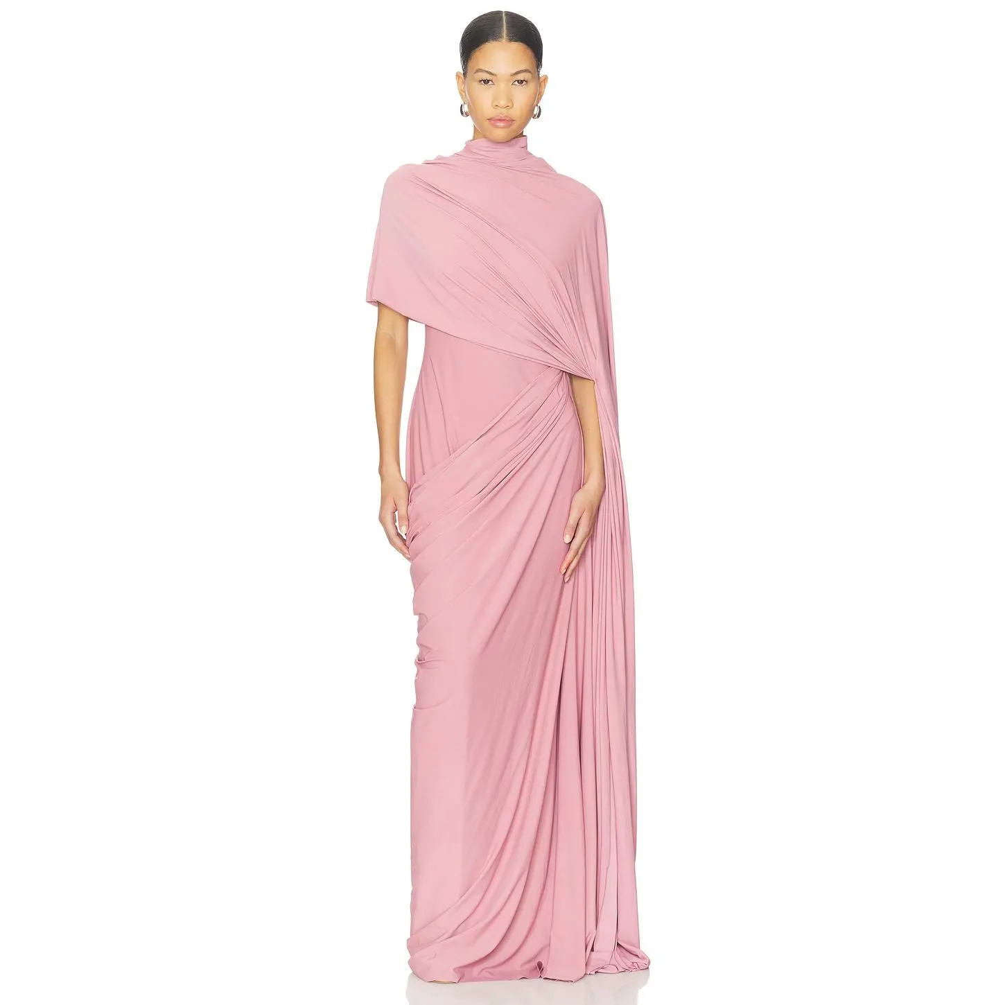 Deme by Gabriella Daphne Dress in Mauve Pink