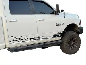 Side Door Decals for Ram Trucks Sport vinyl Cut Stickers High Quality Materials