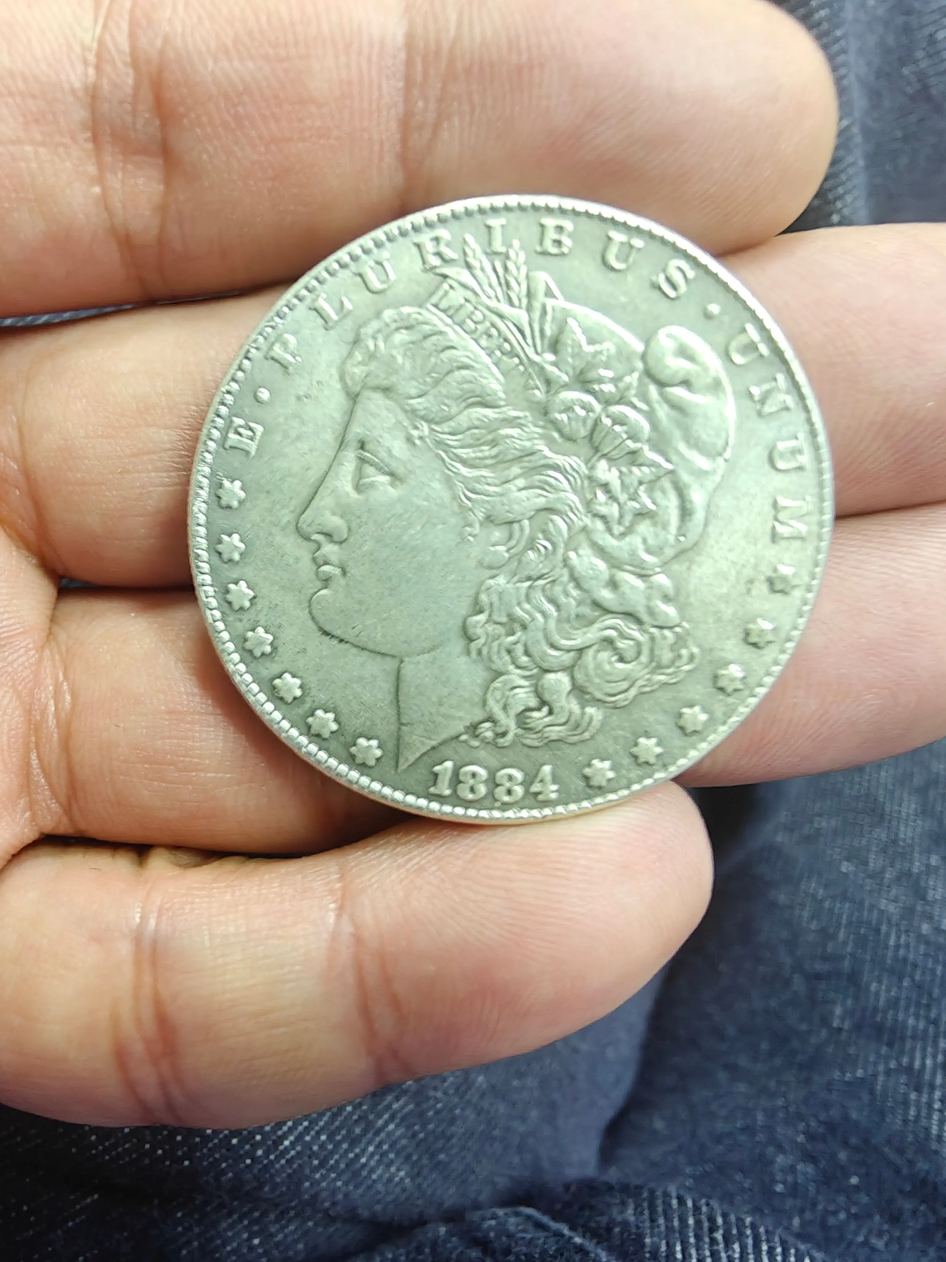 1884 Morgan Collectible | Random CC or S Mint Version