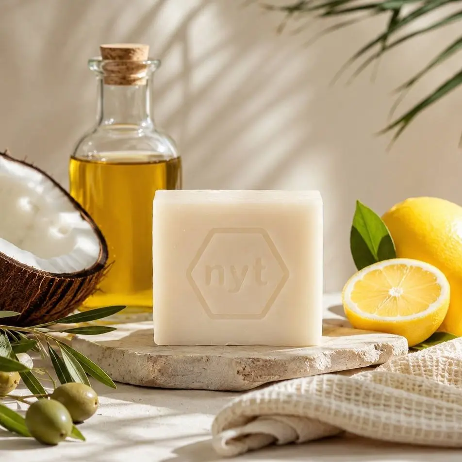 Eco-Friendly Solid Dish Soap Bar, 100% Natural, Plant-Based, Tough on Grease, Chemical-Free & Long-Lasting I 100g / 3.5oz