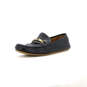 Pre-owned Gucci Men's Interlocking G Horsebit Loafers Leather by Rebag