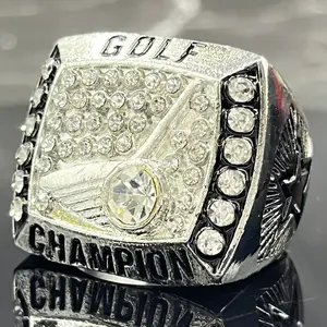 Golf Championship Rings golf ring Trophies with Display Box