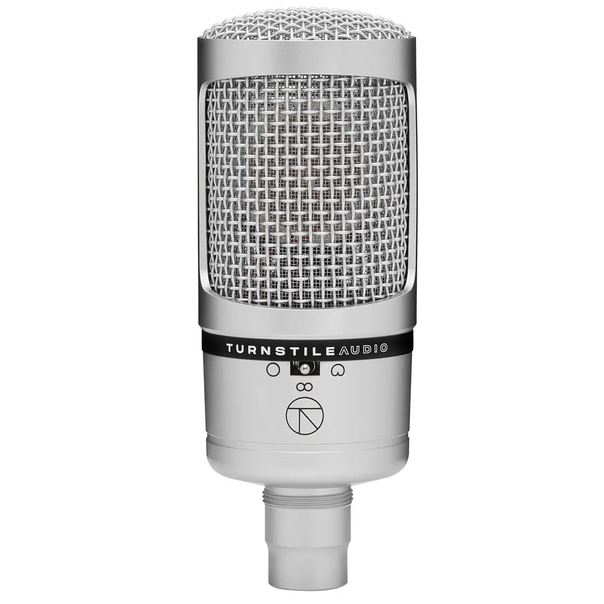 Turnstile Audio Concourse Series TAC700 Multi-Pattern Cardioid Condenser Microphone, Large Diaphragm for Vocal Recording, Podcasting, and Streaming, XLR Output