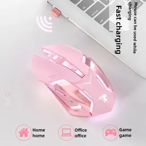 USB Wireless Gaming Mouse RGB Gamer Mouse 6 Buttons Mice Optical Office Computer Mouse for Desktop Laptop Ergonomic Mouse USB C Gaming Mouse mouse  click