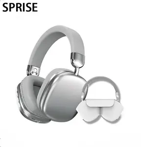 Wireless/wired dual-use over-ear gaming surround sound headphones with a microphone, long battery life, immersive sound, and a foldable design with metal telescopic adjustment, perfect for computers, tablets, phones and Christmas gifts