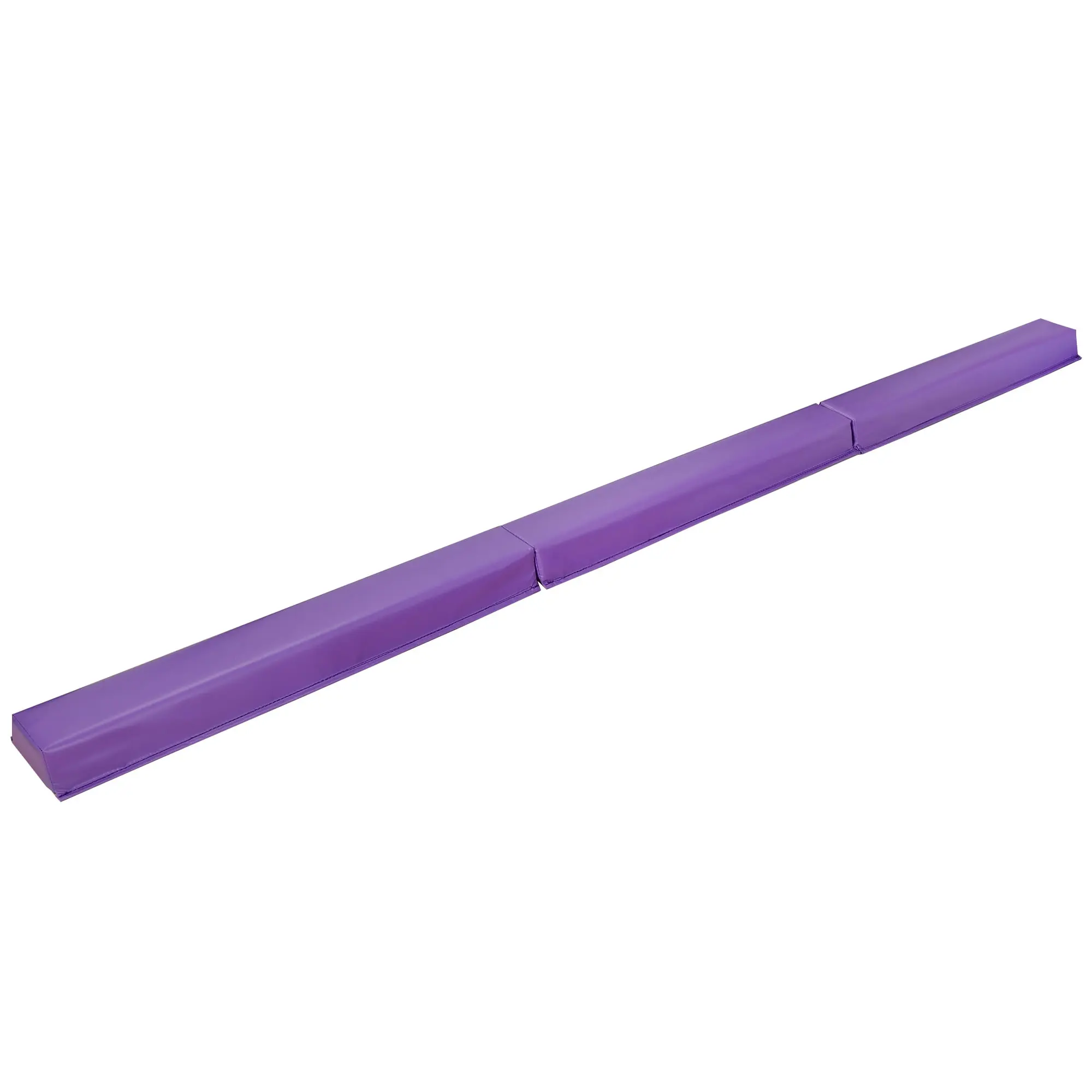 SuperDealUsa 9FT Folding Gymnastics Beam for Kids, Lightweight EPE Foam Core with an Anti-Slip PVC Base for Home Skill Training