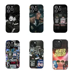 Vintage Heated Rivalry TPU Phone Case for Ilya Rozanov & Shane Hollander - Shockproof, Durable Cover Compatible with iPhone 17,16,15,14,13,12 Pro Max