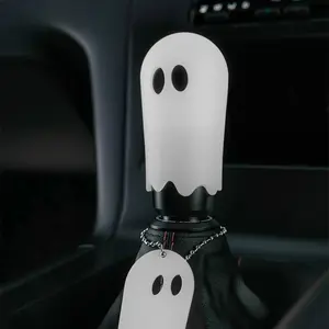 Halloween Ghost Gear Shift Knob, Halloween Style Car Interior Accessory, Fits Automatic Cars, Easy Installation, Perfect for DIY Mods, Car Accessories