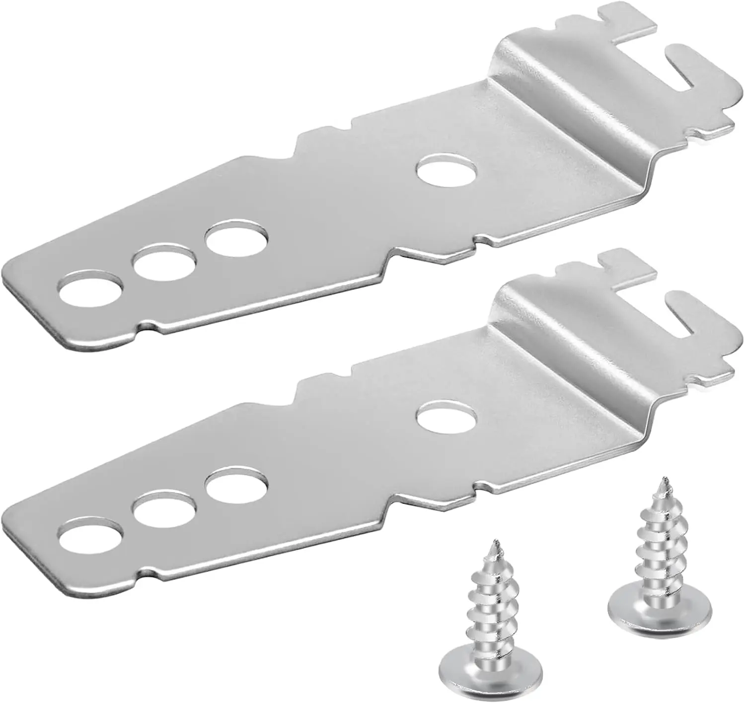 2 Pack 8269145 Dishwasher Mounting Brackets with Screws, UnderCounter Dishwasher Bracket Fit for Kenmore Whirlpool KitchenAid Dishwasher, Dishwasher Clips Replaces 8269145 WP8269145VP