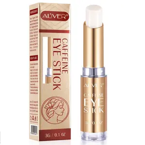 ALIVER Caffeine Eye Cream for Dark Circles and Puffiness Ordinary Collagen Eye Serum Bags Under Eyes for Women Men Eye Care