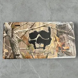 uicideboy Gey59 Records LICENSE PLATE Realtree