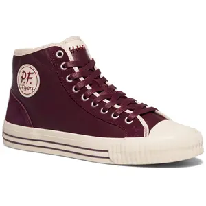 Center High-Top Burgundy/Antique White