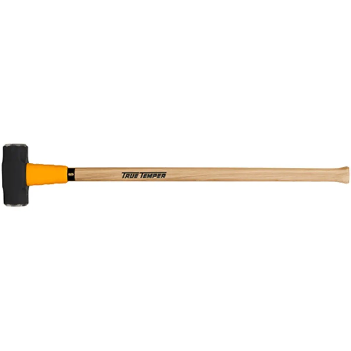 Ames True Temper 20185200 Sledgehammer - 12 lb. Double Face Forged Steel Sledge Head, 36 in. American Hickory Handle, Overstrike Protection, 11.3 lbs. Option, Reduce Shock, Wedge & Ring Connection, Steel Head Sledgehammers