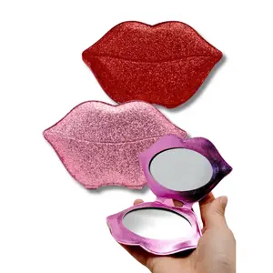 Set of 10 Lip Compact Mirrors
