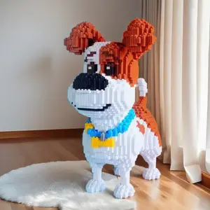 3813 Piece Macdog Set, Bricks, Assembly Building Blocks, Party Game, Office & Home Decor, DIY Craft Kit, Creative Puzzle Toy, Adult Halloween or Christmas Gift